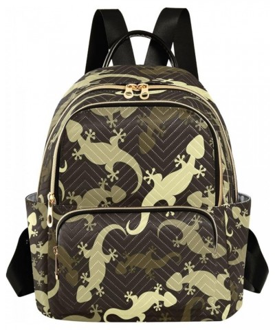 Women Backpack Purse Lizards Geckos Fashion Shoulder Bags Travel Backpack Small Daypacks M Medium $11.70 Backpacks