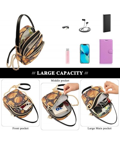 Small Crossbody Handbag for Women Mini Over Shoulder Purse with Three Zippered Pockets Durable Travel Purse Color-hf007 $12.4...