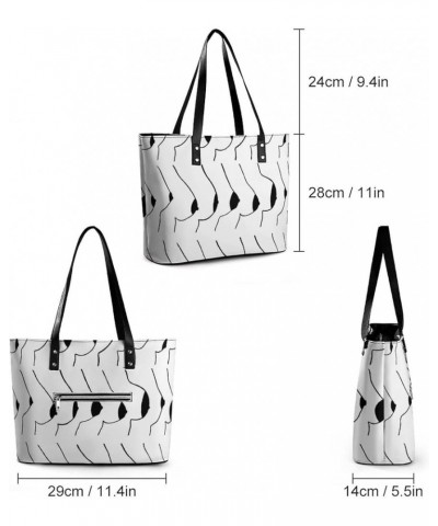 Large Capacity Work Tote Bags Leather Big Purses And Handbags Big Commuter Bag Color957 $21.32 Totes