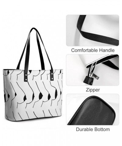 Large Capacity Work Tote Bags Leather Big Purses And Handbags Big Commuter Bag Color957 $21.32 Totes