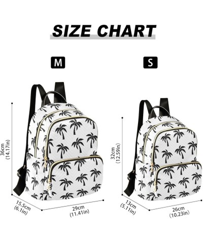 Coconut Trees Backpack Purse for Women Fashion Ladies Shoulder Bags Travel Bag Back Pack Handbag Lady Purse,M Medium $14.70 B...