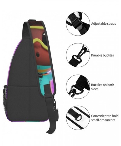 Ab-by Hat-cher Crossbody Bag Sling Shoulder Backpack, for Outdoor Travel,Sports,Camping,Hiking,Shoulder Bags 20 $14.87 Should...