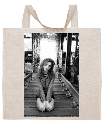 Natalia Dyer - Cotton Photo Canvas Grocery Tote Bag IDPP906500 $18.97 Totes