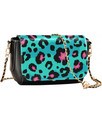 Leopard Print Crossbody bags for Women Small Crossbody Purses with Chain Strap Shoulder Handbags Cross Body Bag for Women $19...