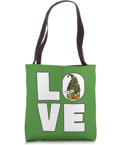 Love Gardening Gnome For Men And Women Funny Garden Grandpa Tote Bag $15.33 Totes