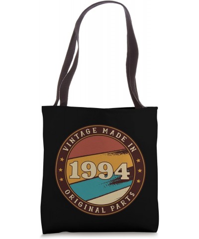 30th Birthday Vintage Original Parts Born 1994 30 Year Old Tote Bag $9.63 Totes