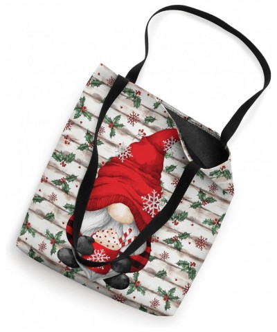 Cute Christmas Gnome For Women With Hot Cocoa Mug For Xmas Tote Bag $12.74 Totes