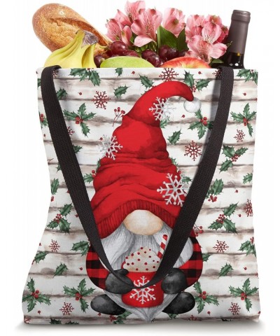 Cute Christmas Gnome For Women With Hot Cocoa Mug For Xmas Tote Bag $12.74 Totes