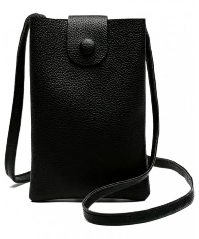 STYLISH AND COMPACT SMALL HANDBAG PERFECT FOR PHONE KEYS AND LIPGLOSS 8 X 5.5IN Black $9.35 Handbags