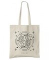 Zodiac Astrology Sign Natural Cotton Tote Bag Pick Your Sign Pisces $13.18 Totes