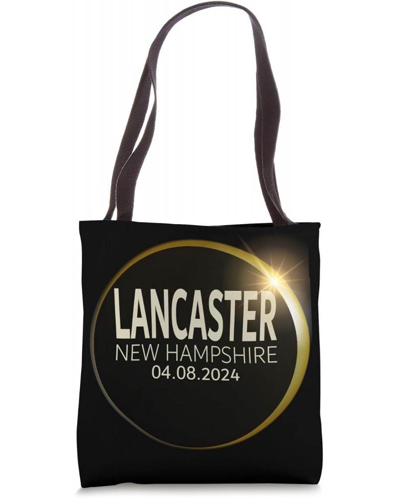 Total Solar Eclipse Lancaster New Hampshire April 8 2024 Tote Bag $10.56 Totes