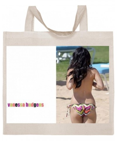 Vanessa Hudgens - Cotton Photo Canvas Grocery Tote Bag IDPP304743 $15.25 Totes