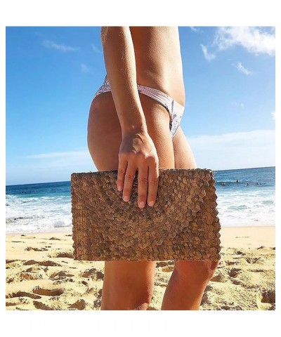 Summer Beach Clutch Wallet Handbag Bag Natural Style 2 $10.61 Clutches