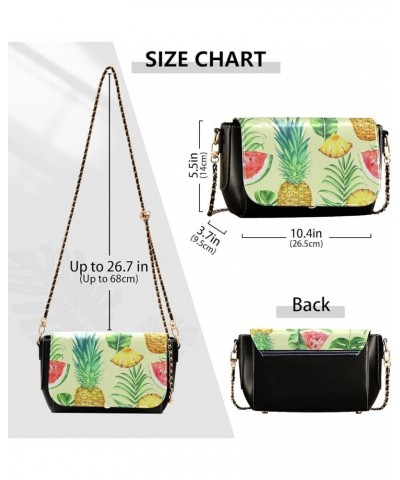 Crossbody Bags for Women Trendy Women's Black Shoulder Bag Small PU Leather Flap Cross Body Bag Handbags Pattern5 $20.08 Cros...