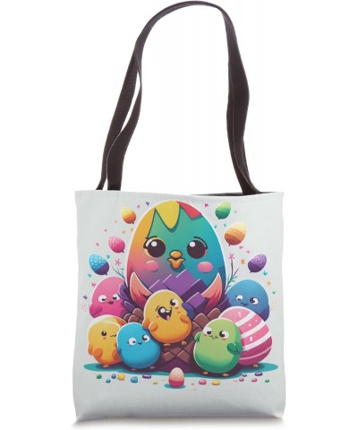 Funny Easter Celebration Easter Bunny Cool Easter Egg Tote Bag $11.72 Totes