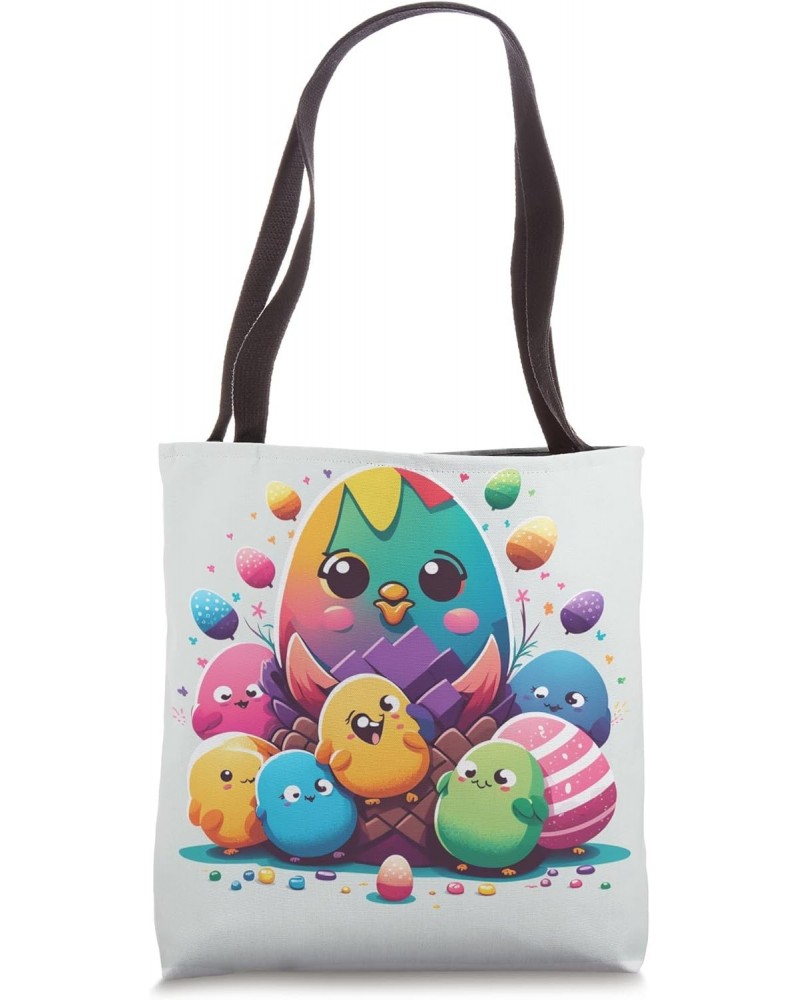 Funny Easter Celebration Easter Bunny Cool Easter Egg Tote Bag $11.72 Totes