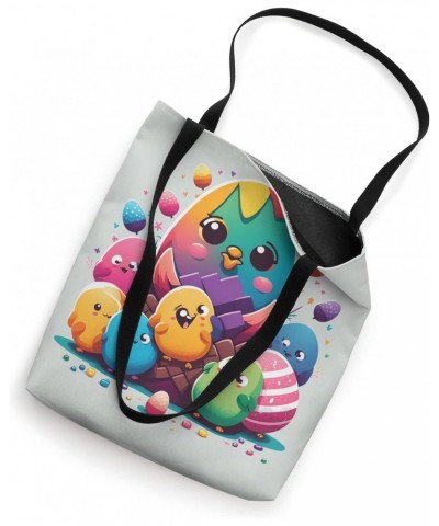 Funny Easter Celebration Easter Bunny Cool Easter Egg Tote Bag $11.72 Totes