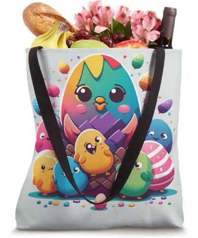 Funny Easter Celebration Easter Bunny Cool Easter Egg Tote Bag $11.72 Totes