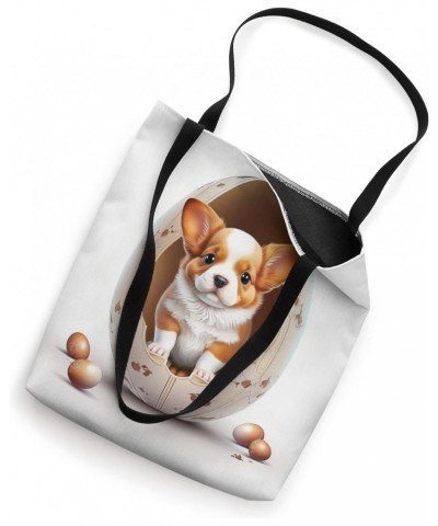 Funny dog in the egg Design dog owner Humor Sarcastic puppie Tote Bag $10.82 Totes