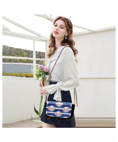 Two Painted Flowers Crossbody Leather Shoulder Bags, Leather Crossbody Bags for Women, Leather Crossbody Bags Baseball Balls ...