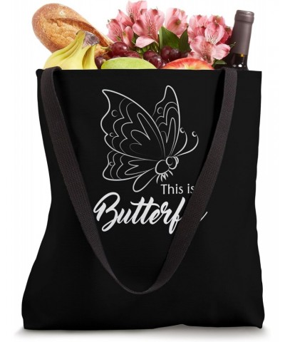 This Is A Butterfly Cute Insects Wildlife Animals Tote Bag $9.61 Totes