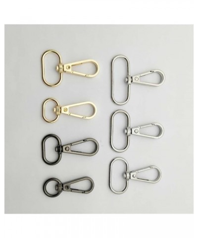 yaoqijie 7 Shapes 10pcs Alloy Metal Hook Clasp for Handbag Shoulder Bag Purse Lasting (Color : Chocolate, Size : 20pcs) 20pcs...