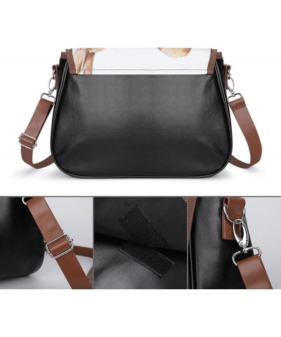 Fashion Crossbody Bags Women's Shoulder Bags Classic City Leather Satchels Hobo Bags Cartoon Penguin Color11 $23.00 Hobo Bags