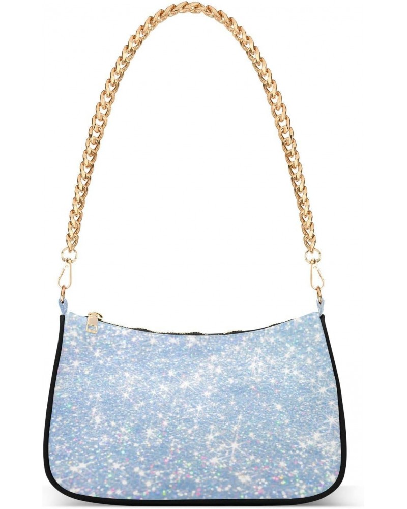 Crossbody Bags for Women Pearl Shiny Glitter Small Handbags Shoulder Bag Purse Evening Bag Satchels with Chain Strap $12.60 S...