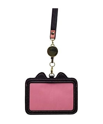 Minette ID Card Holder IDC-MIN09 Beige Pink Black $12.07 Wallets