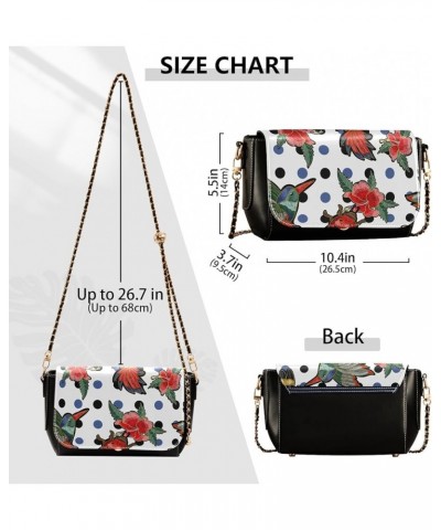 Crossbody Bags for Women Trendy Women's Black Shoulder Bag Small PU Leather Flap Cross Body Bag Handbags Pattern22 $24.59 Cro...