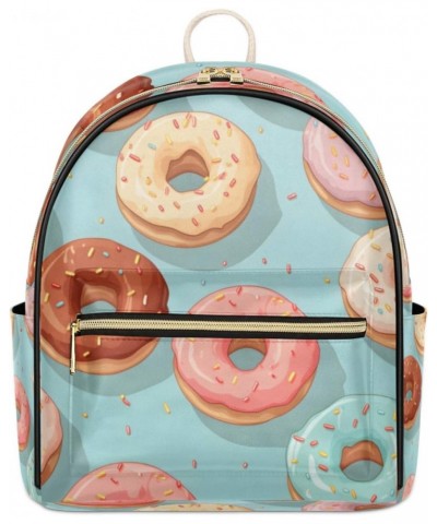 Donut Backpack Purse for Women PU Leather Lightweight Ladies Shoulder Fashion Satchel Bags Travel Casual Daypack $22.24 Backp...