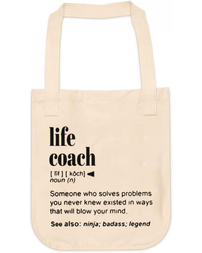 Life Coach Profession Tote bag for Women And Men Graphic Shoulder Bags Casual Cloth Purses and Aesthetic Handbags $22.98 Totes