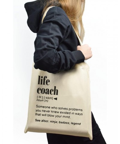 Life Coach Profession Tote bag for Women And Men Graphic Shoulder Bags Casual Cloth Purses and Aesthetic Handbags $22.98 Totes