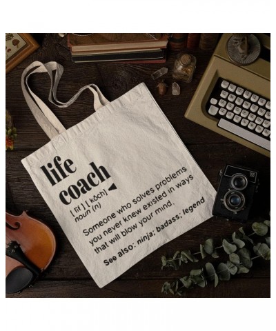 Life Coach Profession Tote bag for Women And Men Graphic Shoulder Bags Casual Cloth Purses and Aesthetic Handbags $22.98 Totes