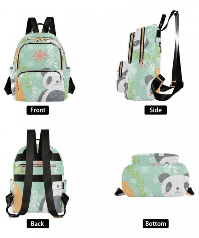 Animal Cartoon Elephant Women's Backpack Wallet Casual Small Backpack Fashion Women's Travel Bag School Backpack Color106 Med...