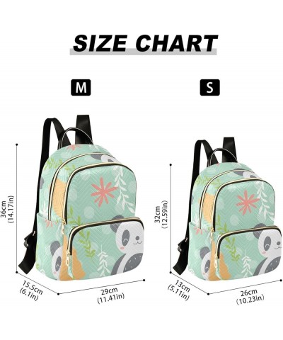 Animal Cartoon Elephant Women's Backpack Wallet Casual Small Backpack Fashion Women's Travel Bag School Backpack Color106 Med...