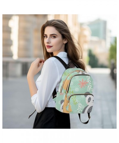 Animal Cartoon Elephant Women's Backpack Wallet Casual Small Backpack Fashion Women's Travel Bag School Backpack Color106 Med...