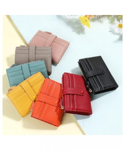 Women Wallets Bifold PU Leather Pocket Wallet Ladies Mini Short Purse Black $9.35 Wallets