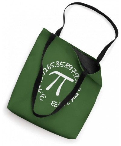 Happy Pi Day March 14 Circular 3.14 Many Digits Pocket Logo Tote Bag $16.87 Totes