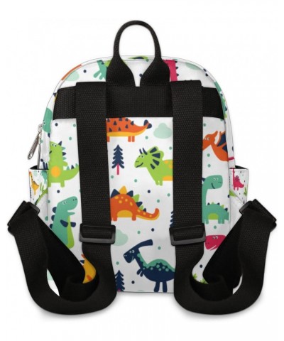 Cartoon Dinosaur Forest Mini Backpack Purse for Women, Cute Small Fashion Daypack Lightweight, Cute Casual Travel Bag $21.65 ...