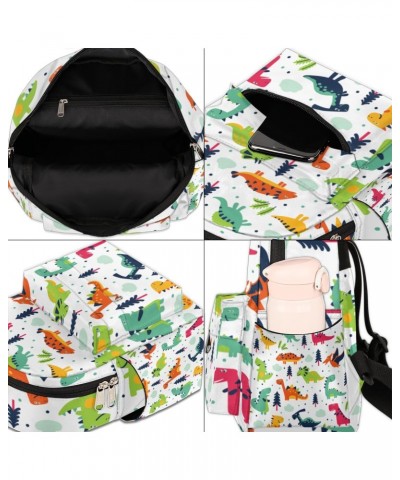 Cartoon Dinosaur Forest Mini Backpack Purse for Women, Cute Small Fashion Daypack Lightweight, Cute Casual Travel Bag $21.65 ...