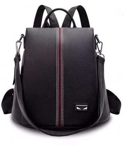 Backpack Womens Leather,Backpack for Women Fashion, Soft Backpack Waterproof Antitheft Rucksack Ladies Shoulder Bag Black $37...