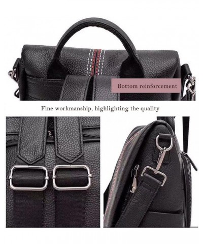 Backpack Womens Leather,Backpack for Women Fashion, Soft Backpack Waterproof Antitheft Rucksack Ladies Shoulder Bag Black $37...