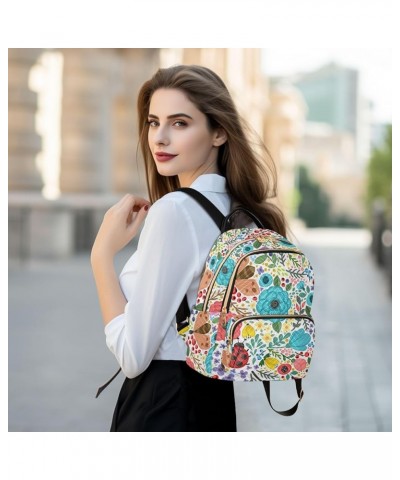 Summer Flowers Backpack Purse for Women Ladies Fashion Travel MiniShoulder Bags for Gifts Lady Women Holiday,M Small $18.89 B...