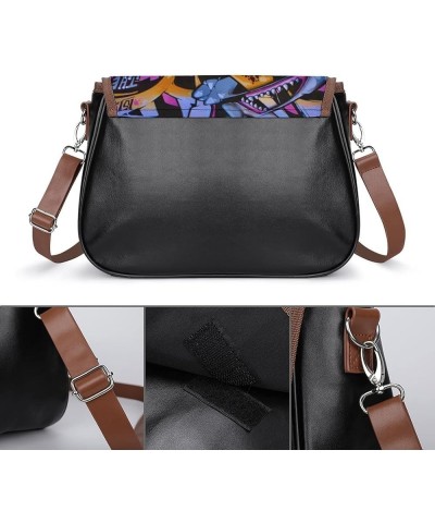 Leather Hobo Bags Women's Crossbody Shoulder Bag Classic City Top Handle Satchels Vintag Woman Car Color11 $22.00 Crossbody Bags