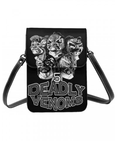 5 Deadly Venoms Small Cell Phone Purse Cell Phone Purse Clutch Handbag For Womens Female $14.99 Crossbody Bags