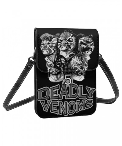 5 Deadly Venoms Small Cell Phone Purse Cell Phone Purse Clutch Handbag For Womens Female $14.99 Crossbody Bags