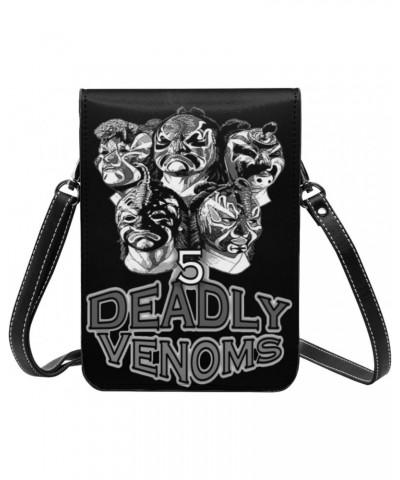 5 Deadly Venoms Small Cell Phone Purse Cell Phone Purse Clutch Handbag For Womens Female $14.99 Crossbody Bags