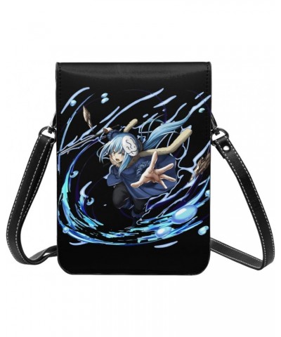 That Time I Got Reincarnated as a Slime Small Crossbody Cell Phone Bag for Women's Multifunction Shoulder Bag Cartoon Handbag...