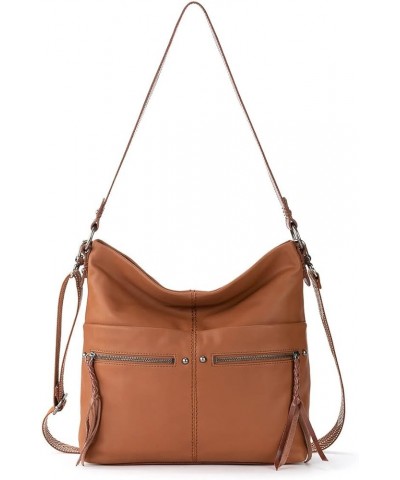 Ashland Bucket Bag In Leather Leather Tobacco $46.80 Crossbody Bags